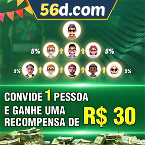 56d.com Indique amigos para receber um bônus